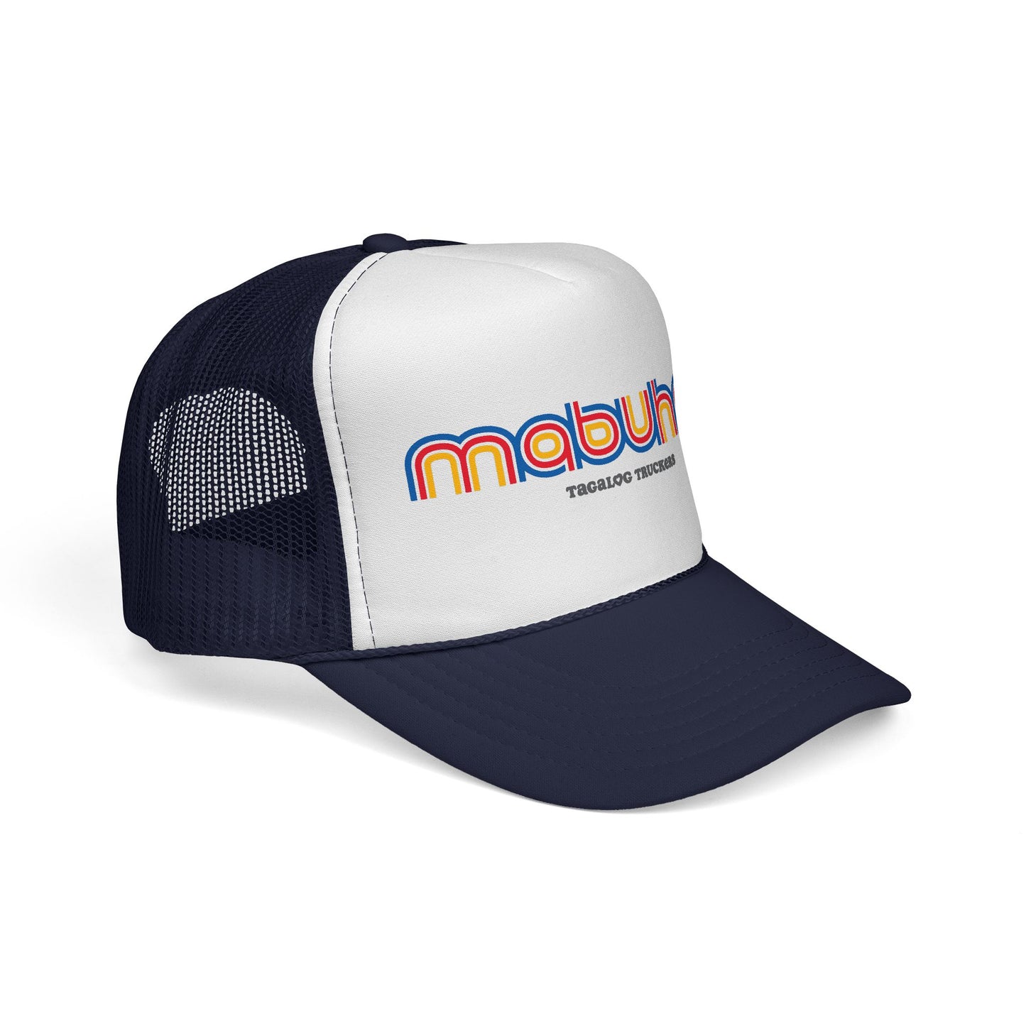 Mabuhay Dark Navy Blue Trucker Hat