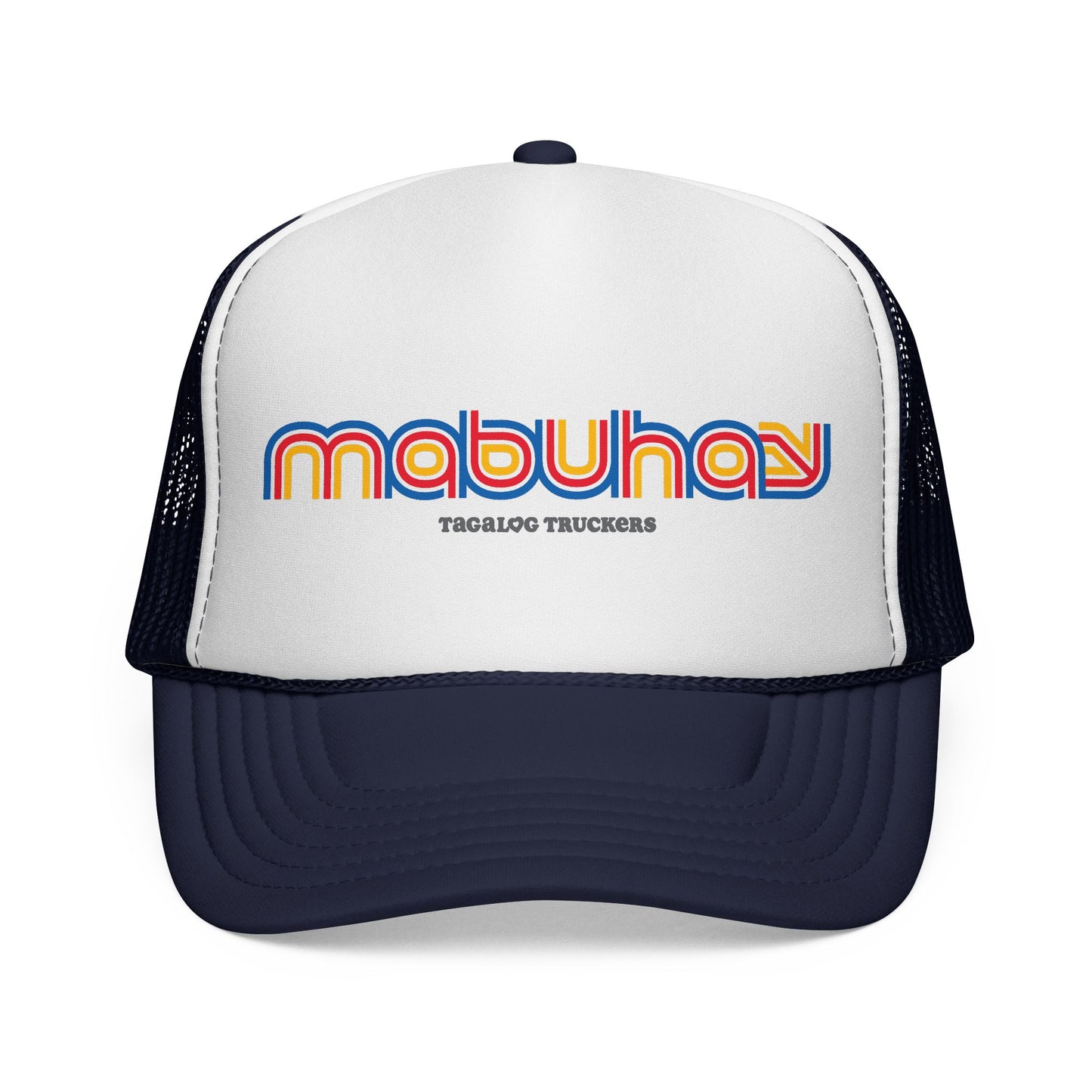 Mabuhay Dark Navy Blue Trucker Hat