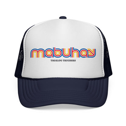 Mabuhay Dark Navy Blue Trucker Hat