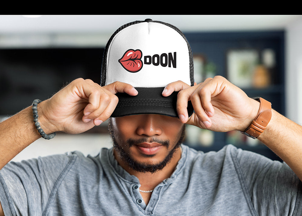 Doon Black Trucker Hat