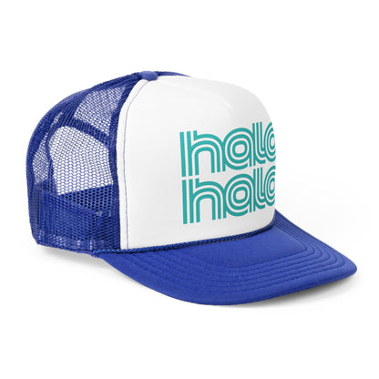 Halo Halo Blue Trucker Hat