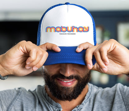 Mabuhay Multi-Color Royal Blue Trucker Hat