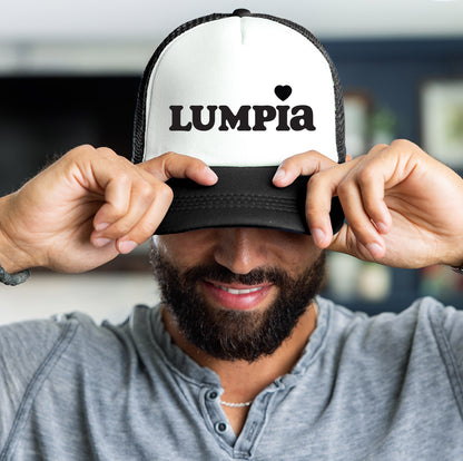 Lumpia Love Black Trucker Hat
