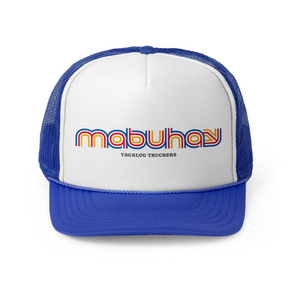 Mabuhay Multi-Color Royal Blue Trucker Hat